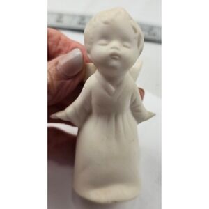 Vintage Schmid‎ Bros Kissing Angel Figurine Japan Christmas Decor Replacement